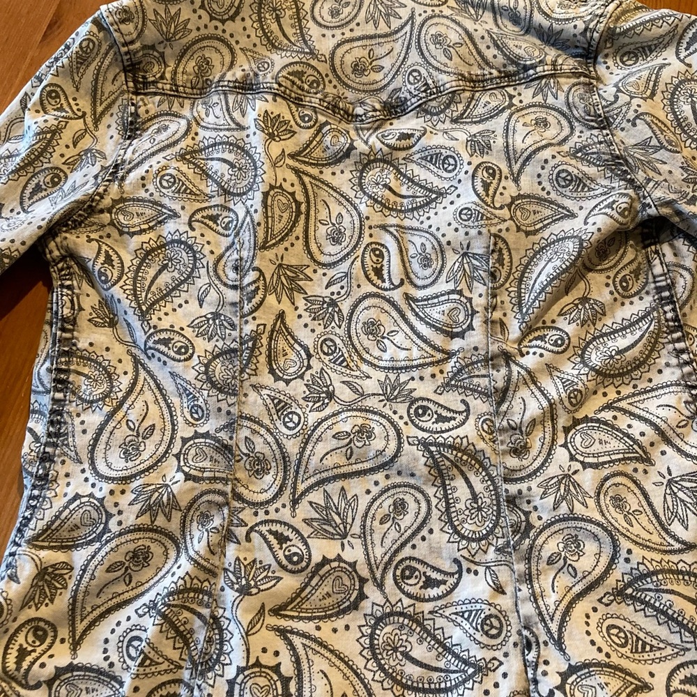 Paisley Shirt/Jacket - Picture 4 of 5